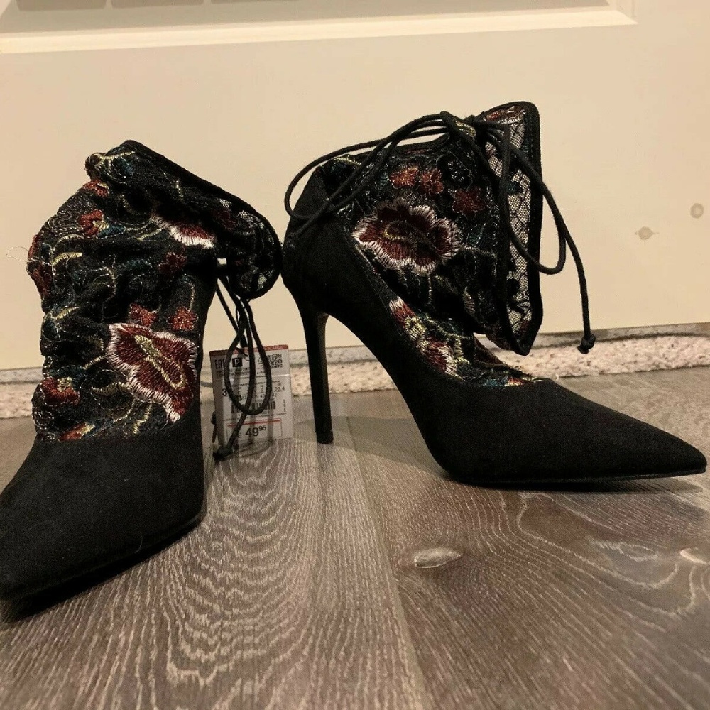 Zara Basic Collection Sz 36 Eur, 5.5 US heels NWT - Picture 4 of 7